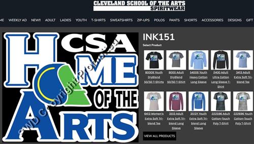 SHOP SPIRIT WEAR ONLINE